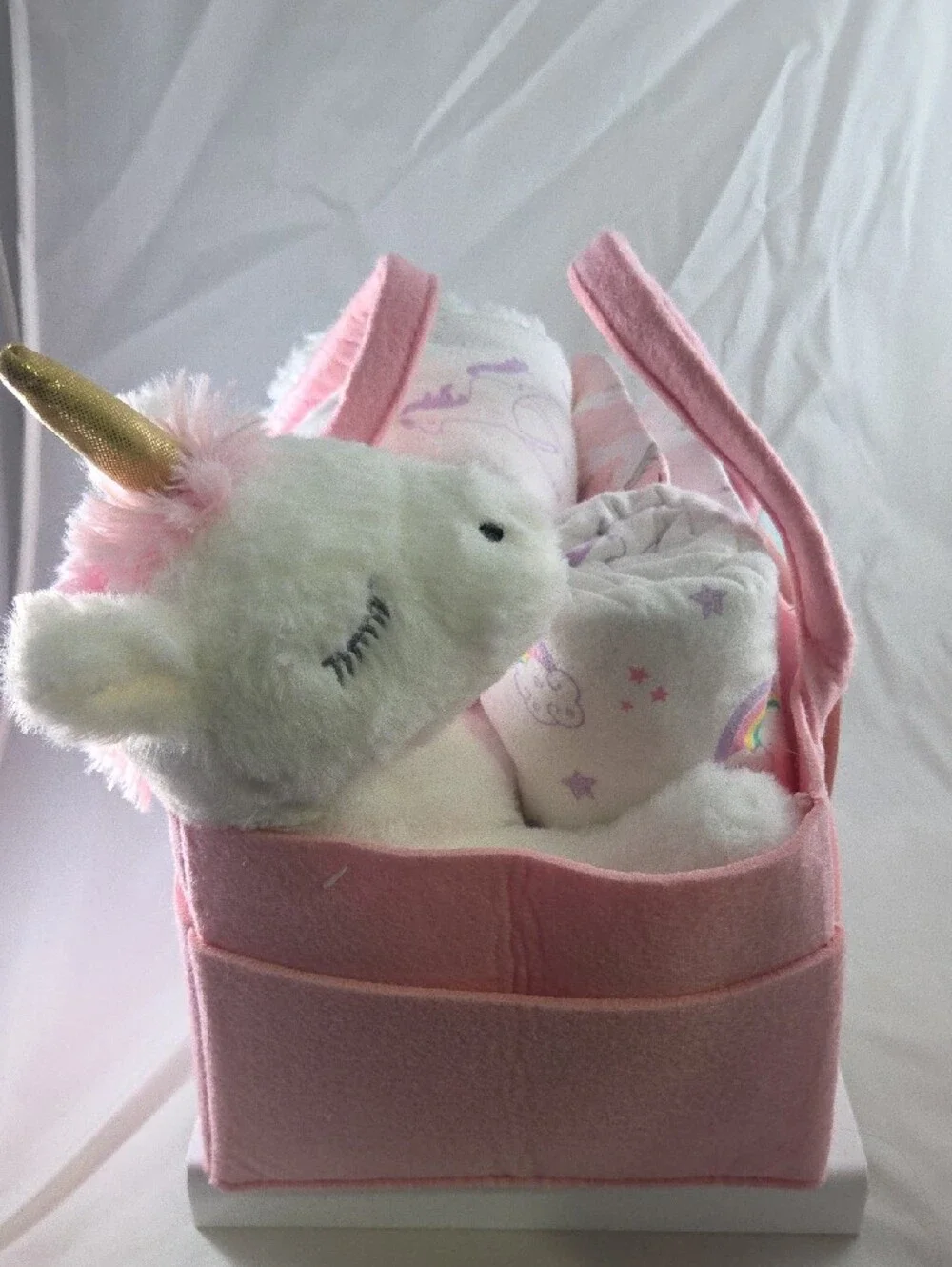 6 Piece Pink Nursery Essentials Tote - Kids Accessories